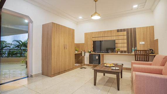 Executive Deluxe with Balcony & Garden View at Toshali Sands Puri